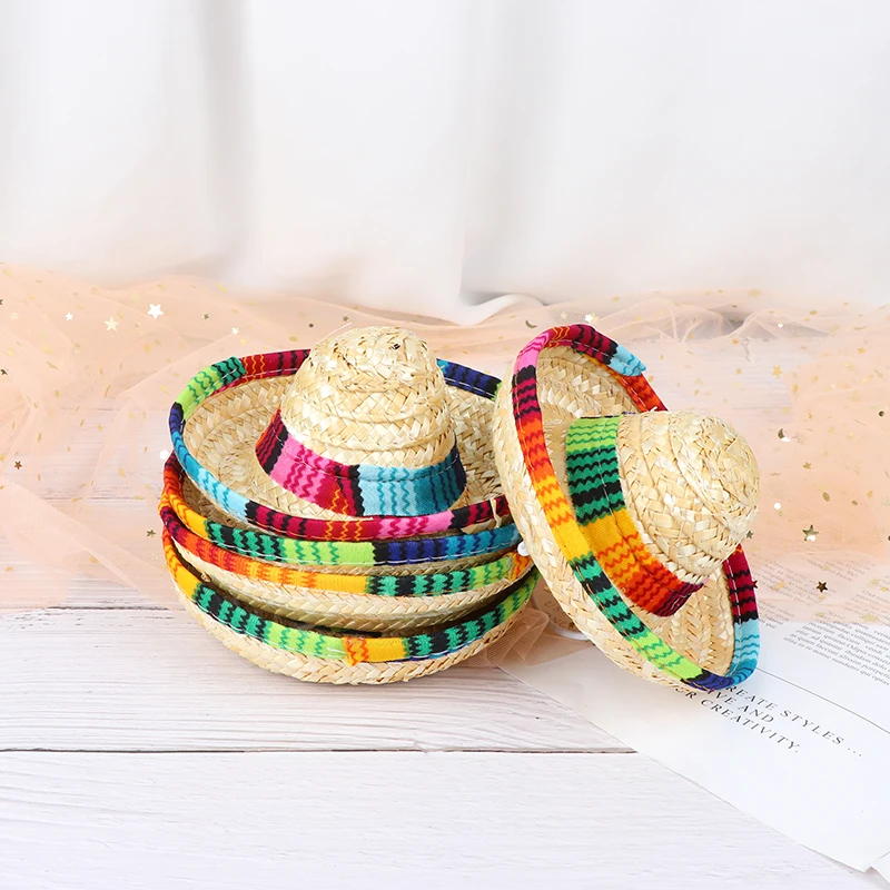Mini Pet Dogs Straw Hat Sombrero Cat Sun Hat Beach Party Straw Hats Dogs Hawaii Style Hat for Dogs Funny Accessories
Mini Pet Dogs Straw Hat Sombrero Cat Sun Hat Beach Party Straw Hats Dogs Hawaii Style Hat for Dogs Funny Accessories