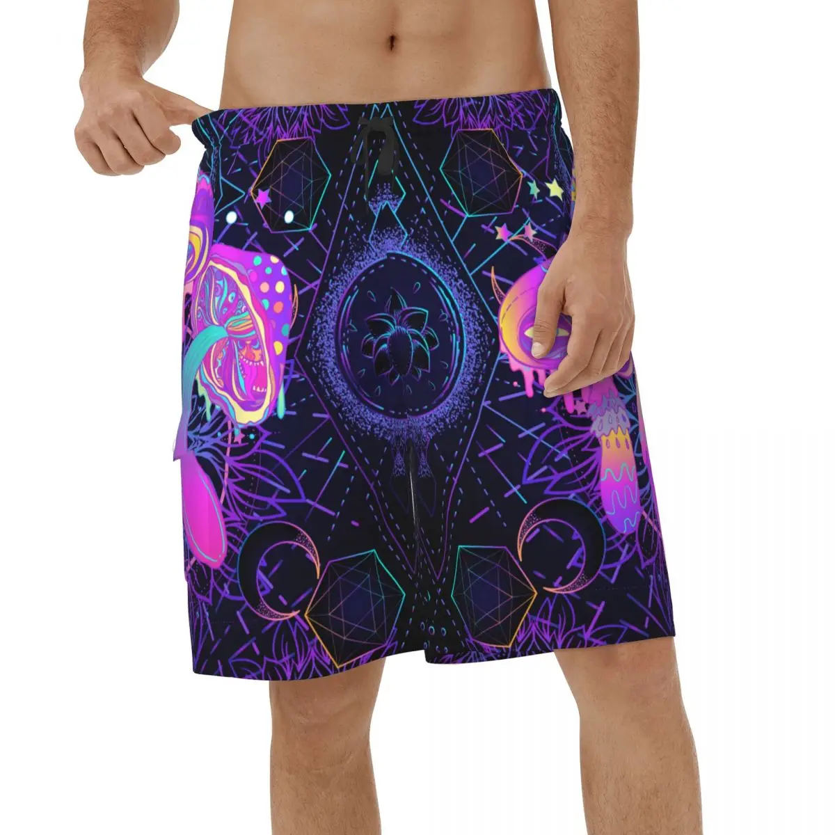 Psychedelic Magic Mushrooms Pattern Printed Beach Shorts Men Swimwear Swimming Trunks Breathable Sports Vacation Male Short Pant
Psychedelic Magic Mushrooms Pattern Printed Beach Shorts Men Swimwear Swimming Trunks Breathable Sports Vacation Male Short Pant