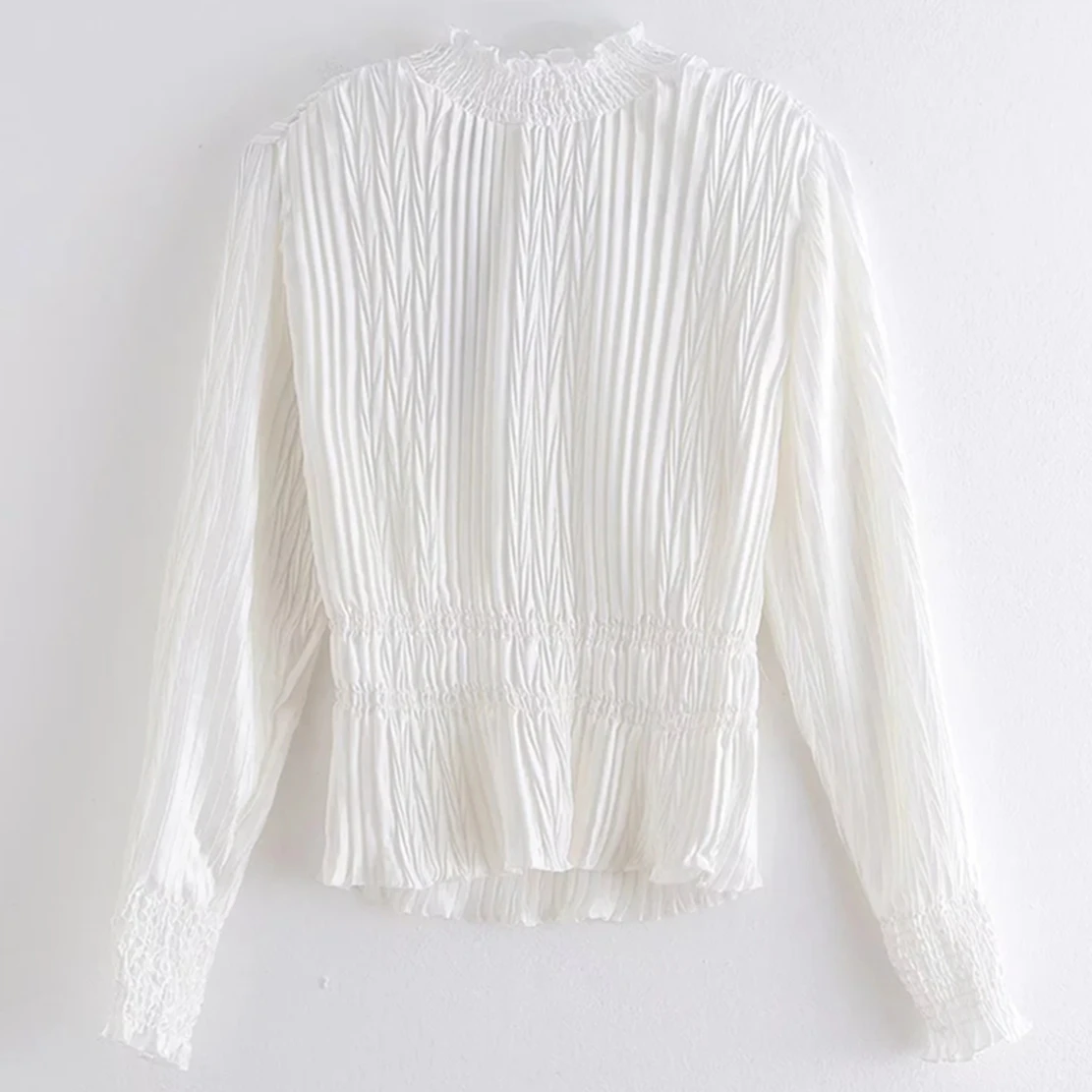 Jenny&Dave 2022 England Style Summer Shirt Women Tops Fashion Elegant White Color Pleated Lantern Sleeve Fashion Blouse Women
Jenny&Dave 2022 England Style Summer Shirt Women Tops Fashion Elegant White Color Pleated Lantern Sleeve Fashion Blouse Women