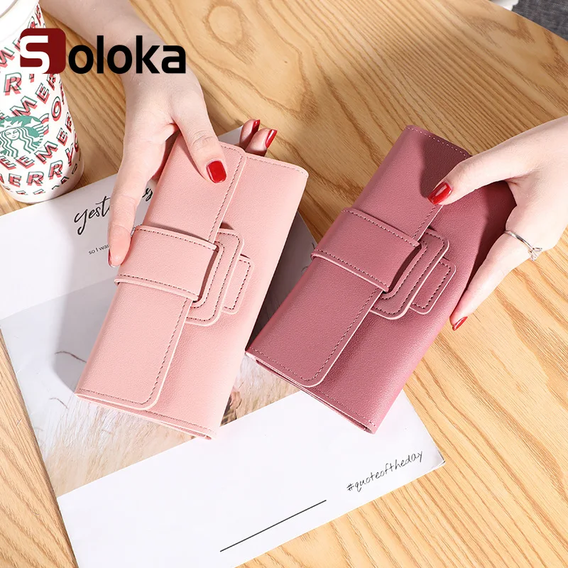 Women's Long Wallet Tri-Fold Clutch PU Card Holder Multi-Functional Coin Purse Phone Bag Large Capacity Card Cash Storage Pouch
Women's Long Wallet Tri-Fold Clutch PU Card Holder Multi-Functional Coin Purse Phone Bag Large Capacity Card Cash Storage Pouch