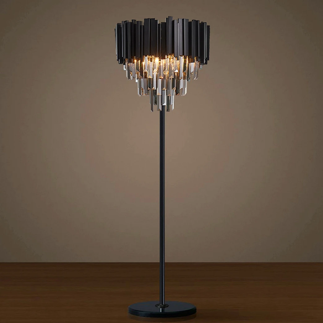 Modern American Light Luxury Sample Room Soft Decoration Accessories Design Art Atmosphere Living Room Crystal Floor Lamp
Modern American Light Luxury Sample Room Soft Decoration Accessories Design Art Atmosphere Living Room Crystal Floor Lamp