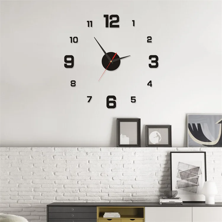 Creative Wall Living Clock Sticker Acrylic Diy Clock Digital Clock Study And Silent Room Wall Personalized
Creative Wall Living Clock Sticker Acrylic Diy Clock Digital Clock Study And Silent Room Wall Personalized