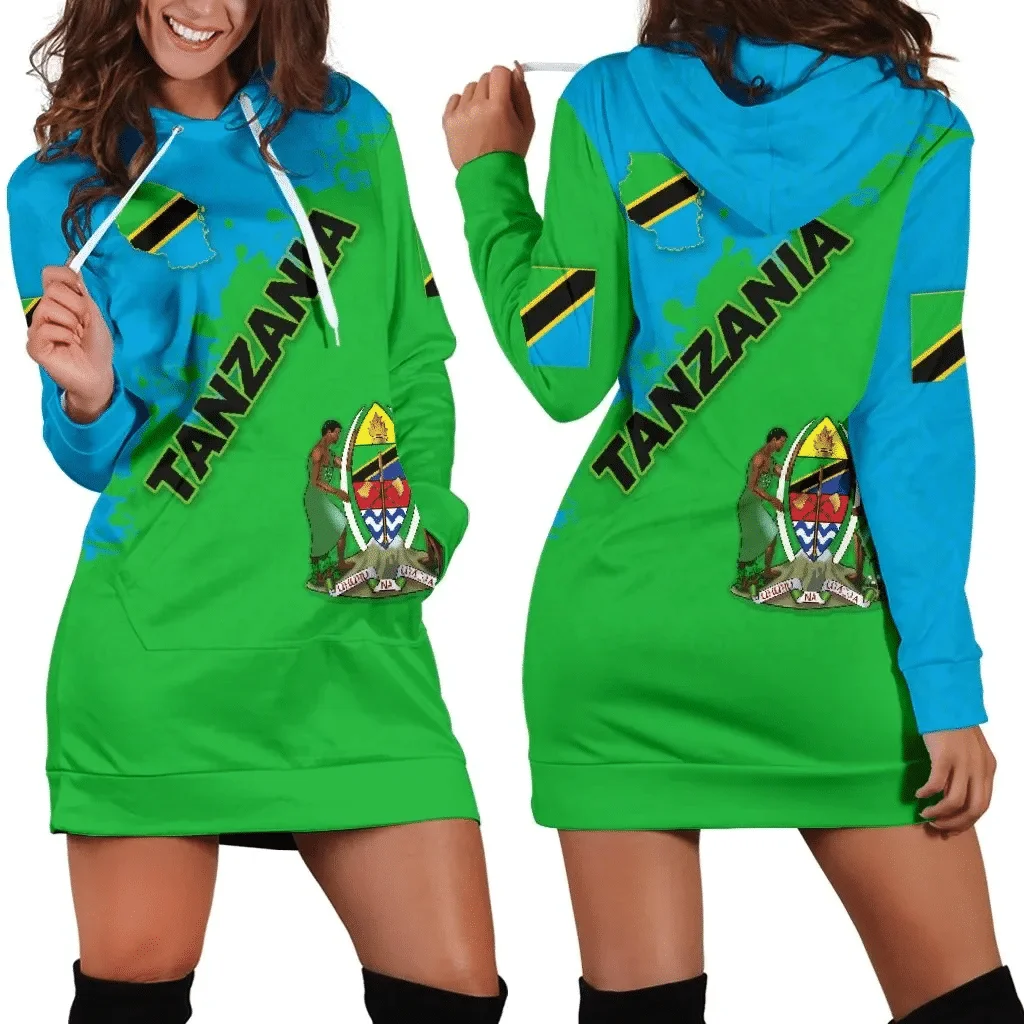 Love Tanzania Country Flag New Harajuku Novelty 3D Print Autumn Hoodies Dress Women Casual Wear Long Sleeve Hooded Dress-1 
Love Tanzania Country Flag New Harajuku Novelty 3D Print Autumn Hoodies Dress Women Casual Wear Long Sleeve Hooded Dress-1