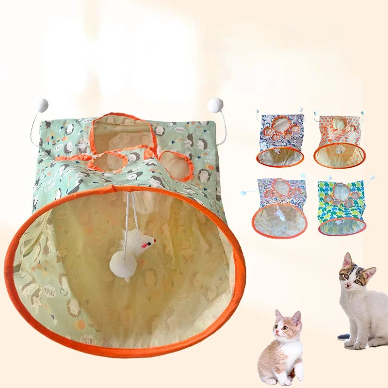 Pet Supplies Cat Tunnel Cat Drill Bag Earth Rolling Dragon with Noise Paper Interactive Cat Toy Pet Items
Pet Supplies Cat Tunnel Cat Drill Bag Earth Rolling Dragon with Noise Paper Interactive Cat Toy Pet Items