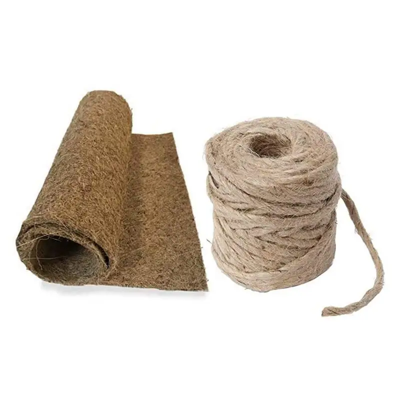 

Кокосовая подкладка в рулоне, безопасная подкладка из кокосового волокна, товары для растений, зимний дышащий кокосовый коврик, защита от холода, ветрозащитный и