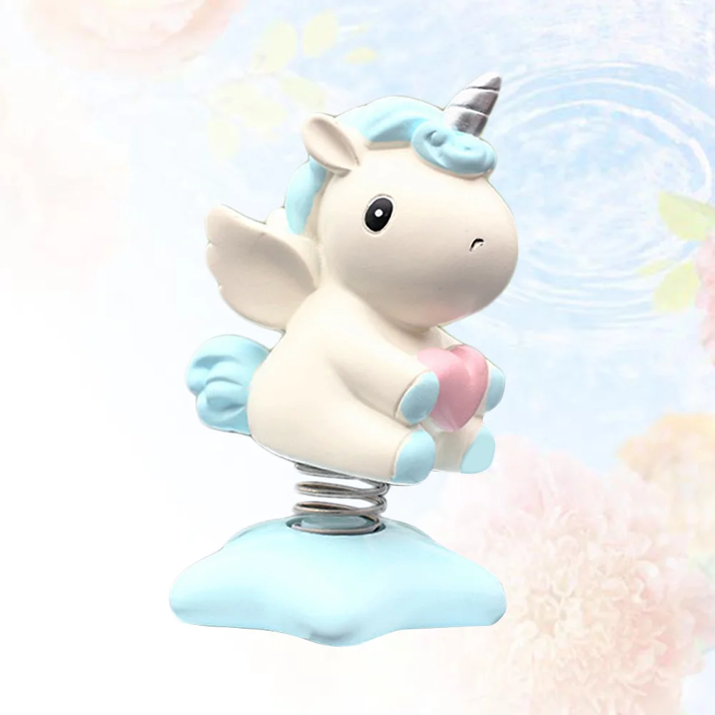 1Pc Unicorn Shaking Head Nodding Ornament Cartoon Desktop Car Dashboard Decorative Toy Auto Adornment Accessories (Sky-blue)
1Pc Unicorn Shaking Head Nodding Ornament Cartoon Desktop Car Dashboard Decorative Toy Auto Adornment Accessories (Sky-blue)