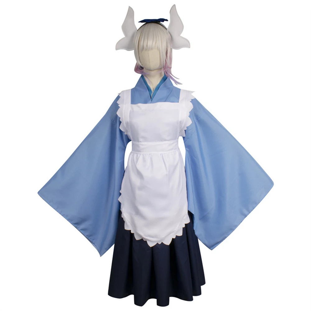 Miss Kobayashi's Dragon Maid KannaKamui. Natural Stay. Maid Outfit. Cosplay Costume. Halloween
Miss Kobayashi's Dragon Maid KannaKamui. Natural Stay. Maid Outfit. Cosplay Costume. Halloween