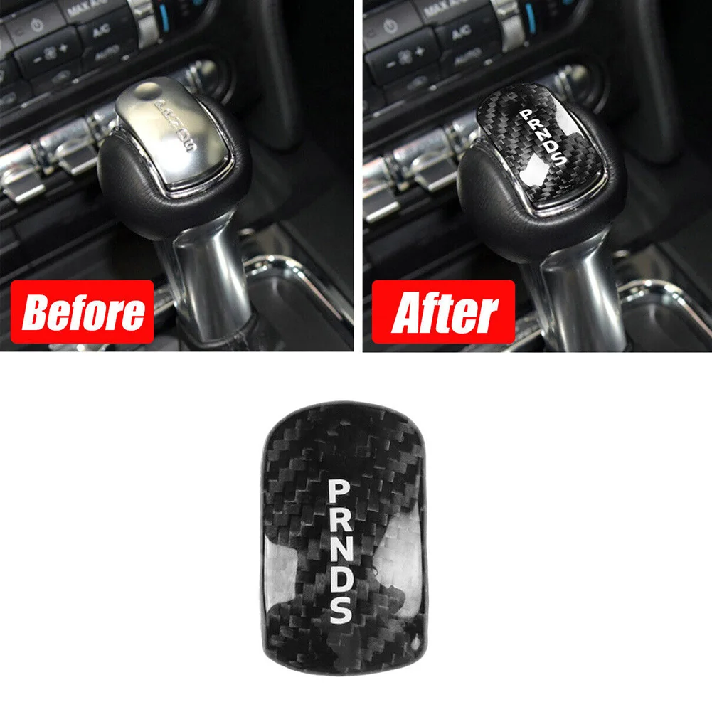 Say Goodbye to Scratches Hello to Style with This Carbon Fiber Gear Shift Knob Cover Trim for Ford Mustang 2015 2019
Say Goodbye to Scratches Hello to Style with This Carbon Fiber Gear Shift Knob Cover Trim for Ford Mustang 2015 2019