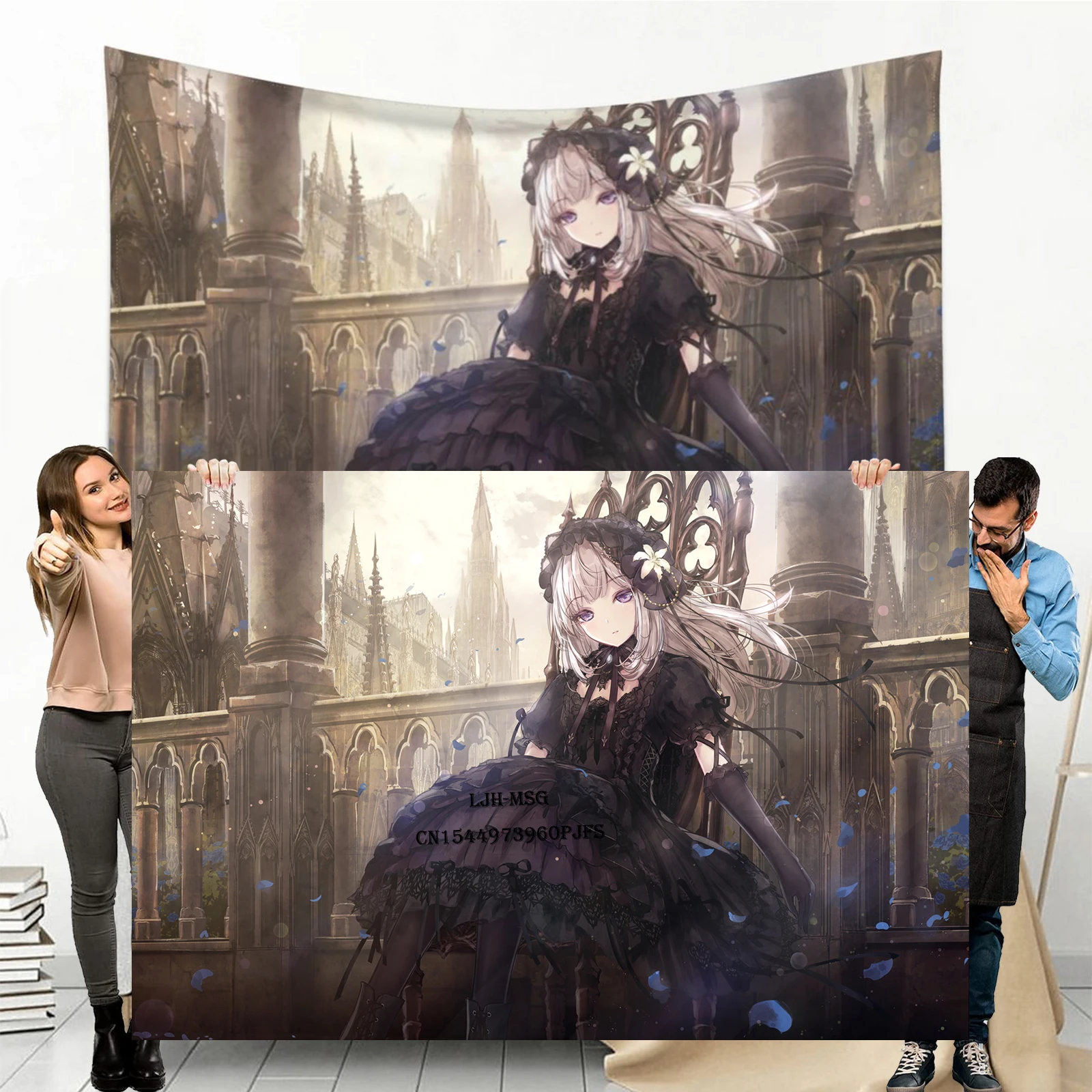 Anime Tapestry Animation Wall Hanging Cute Doll Tapestry for Bedroom Western Gothic Home Decoration Japan Aesthetic Room Decor
Anime Tapestry Animation Wall Hanging Cute Doll Tapestry for Bedroom Western Gothic Home Decoration Japan Aesthetic Room Decor
