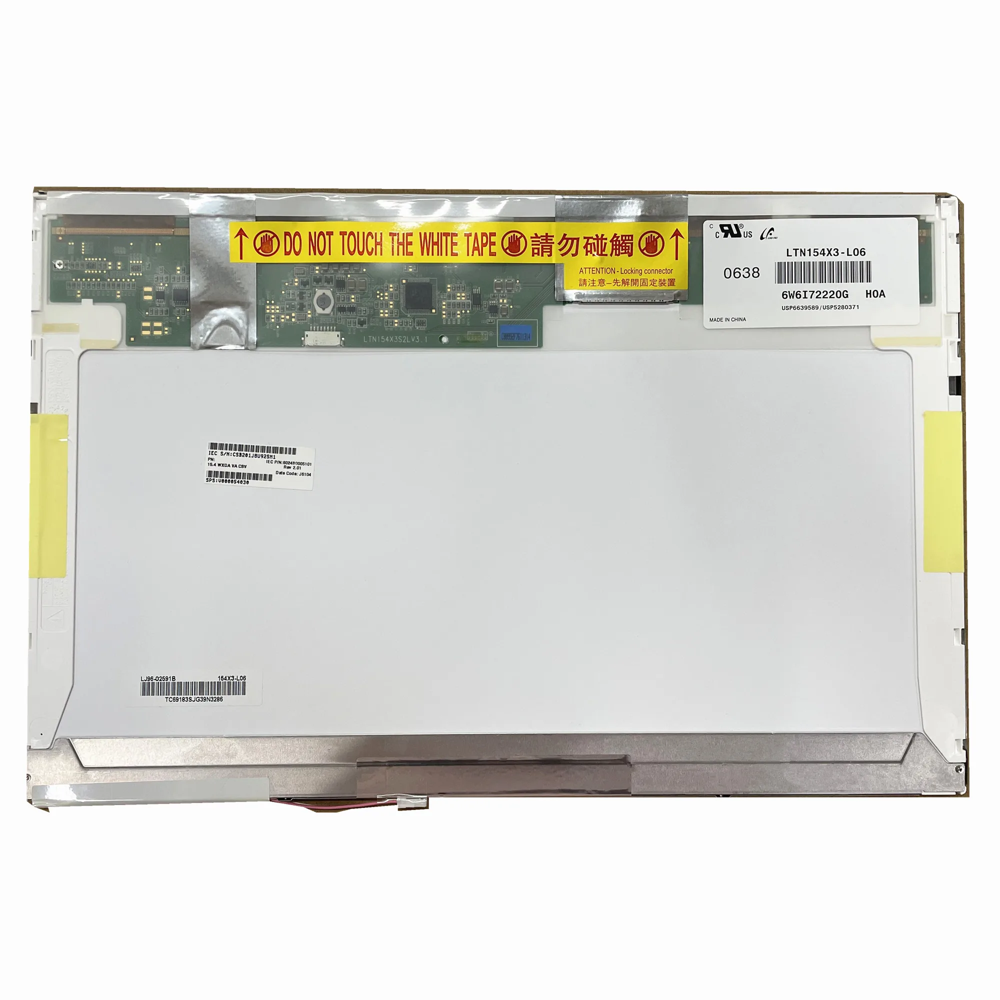 Флейта для телефона флейта с разрешением 1280*800 LTN154AT09 фонарь L03 * LVDS 30 контактов |