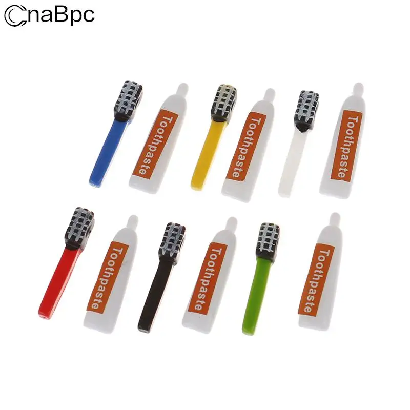 1 Set Doll Toothbrush Miniatures Toothpaste Bathroom Decoration Dolls Cute Dollhouse Accessories Mini Kit Tools For Girls
1 Set Doll Toothbrush Miniatures Toothpaste Bathroom Decoration Dolls Cute Dollhouse Accessories Mini Kit Tools For Girls