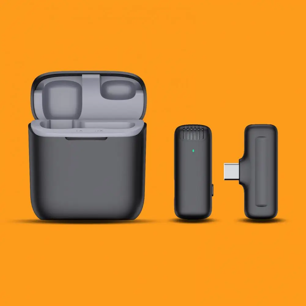 Practical 2.4G Wireless Lavalier Microphone System with Charging Box Lavalier Microphone Omnidirectional for Interview
Practical 2.4G Wireless Lavalier Microphone System with Charging Box Lavalier Microphone Omnidirectional for Interview