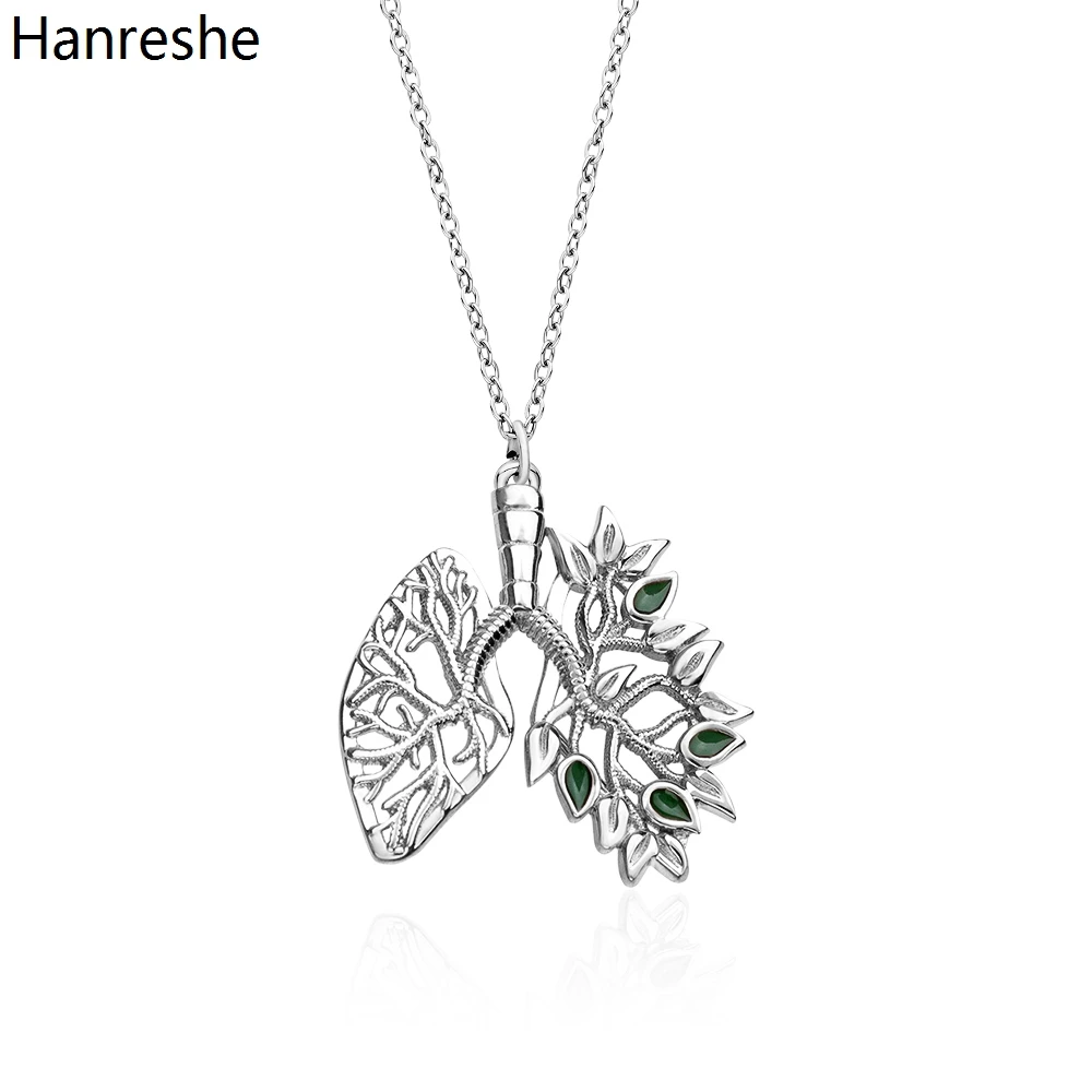 Hanreshe Medical Vibrant Leaves Lung Pendant Necklace Creative Design Anatomy Jewelry Accessories for Doctors Nurses Gifts
Hanreshe Medical Vibrant Leaves Lung Pendant Necklace Creative Design Anatomy Jewelry Accessories for Doctors Nurses Gifts