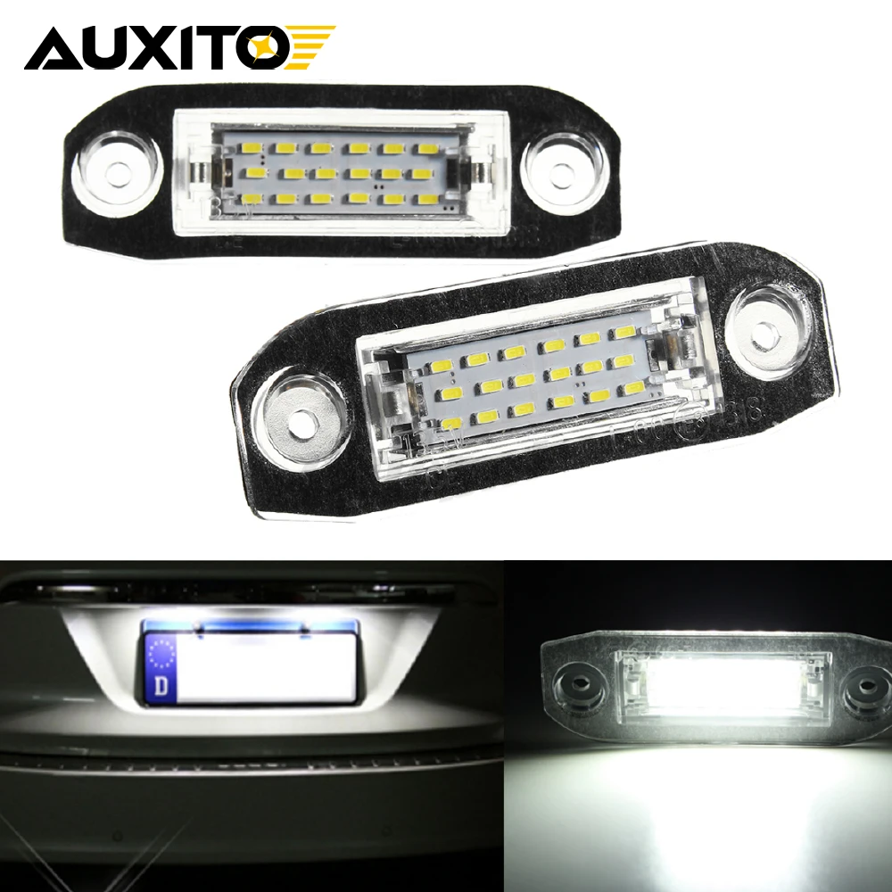 AUXITO 2x 18SMD LED Number License Plate Lights Lamp No Error for Volvo S80 II V70 XC70 S40 V50 S60 V60 XC60 XC 90 C30 C70 White
AUXITO 2x 18SMD LED Number License Plate Lights Lamp No Error for Volvo S80 II V70 XC70 S40 V50 S60 V60 XC60 XC 90 C30 C70 White