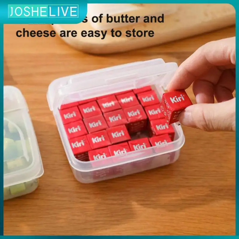 Plastic Fresh-keeping Boxes 250ml Sealed Box Butter Cheese Storage Box Organizer Food Storage Box Transparent Fresh-keeping Case
Plastic Fresh-keeping Boxes 250ml Sealed Box Butter Cheese Storage Box Organizer Food Storage Box Transparent Fresh-keeping Case