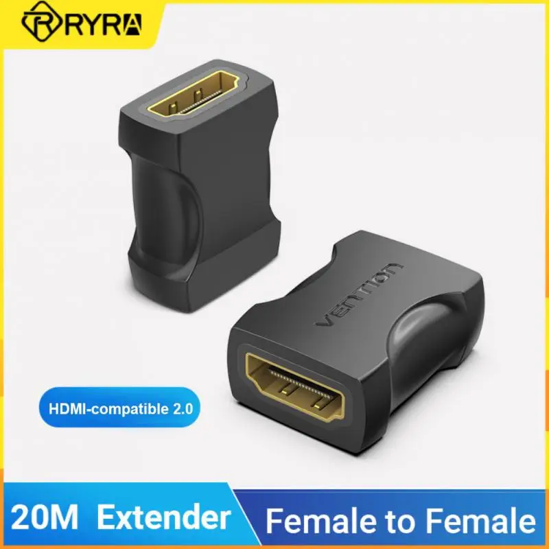 RYRA HDMI-совместимый адаптер Поддержка ТВ-приставка/PS4/ноутбук/монитор/проектор Женский к женскому муфте удлинитель 4K @ 60hz разъем
RYRA HDMI-совместимый адаптер Поддержка ТВ-приставка/PS4/ноутбук/монитор/проектор Женский к женскому муфте удлинитель 4K @ 60hz разъем