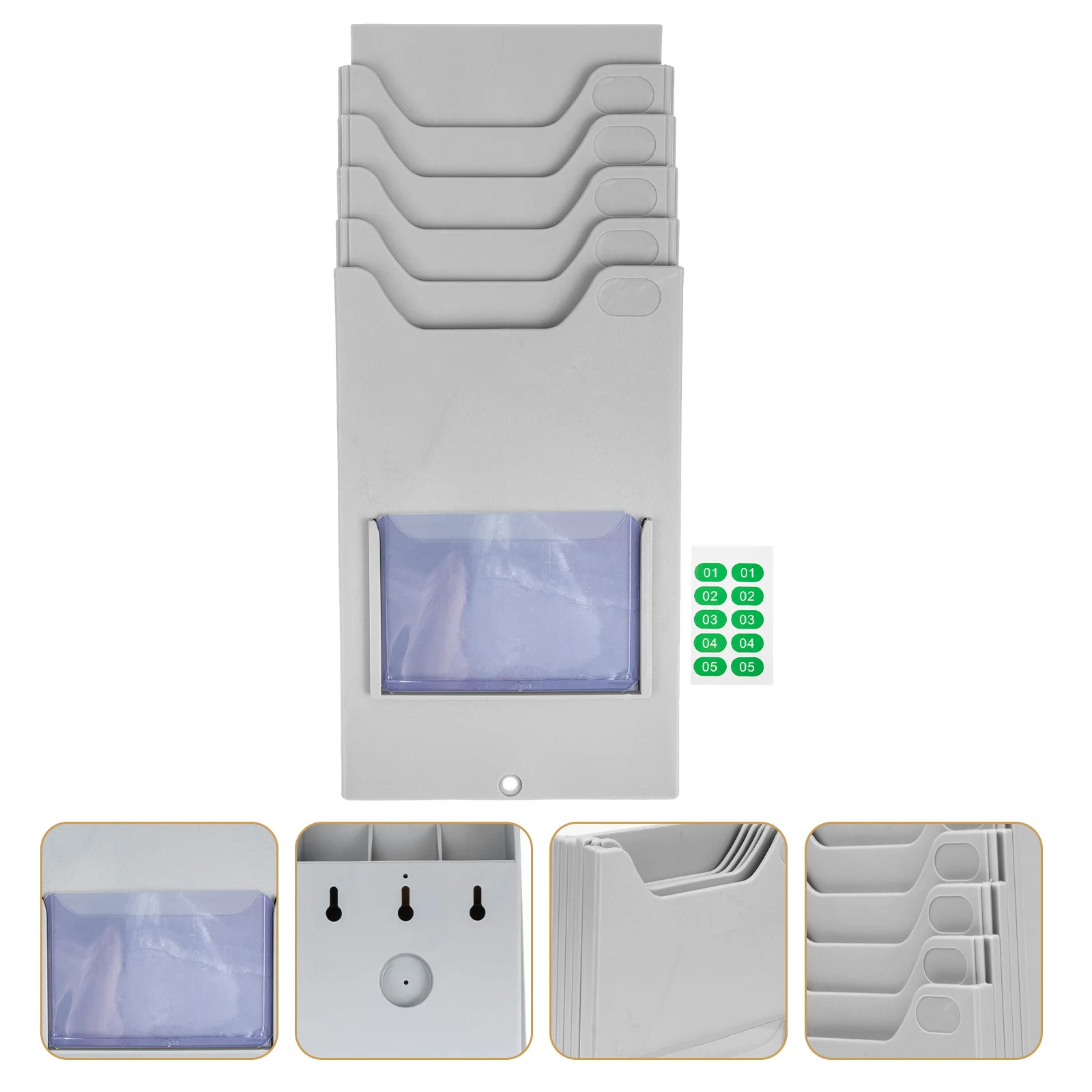 Wall Floating Shelves Material Card Rack Office Time Holder Warehouse Supplies Storage Plastic Shelf Staff
Wall Floating Shelves Material Card Rack Office Time Holder Warehouse Supplies Storage Plastic Shelf Staff
