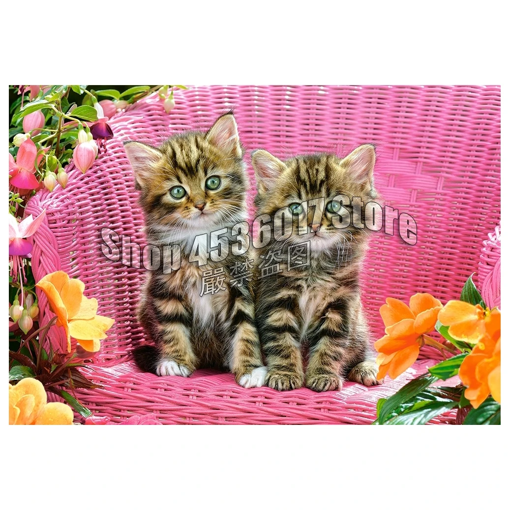 Cats 5D Diy Full Diamond Painting Cross Stitch Kit Animals Kittens on Garden Chair Diamond Embroidery Mosaic Home Decor Gifts
Cats 5D Diy Full Diamond Painting Cross Stitch Kit Animals Kittens on Garden Chair Diamond Embroidery Mosaic Home Decor Gifts