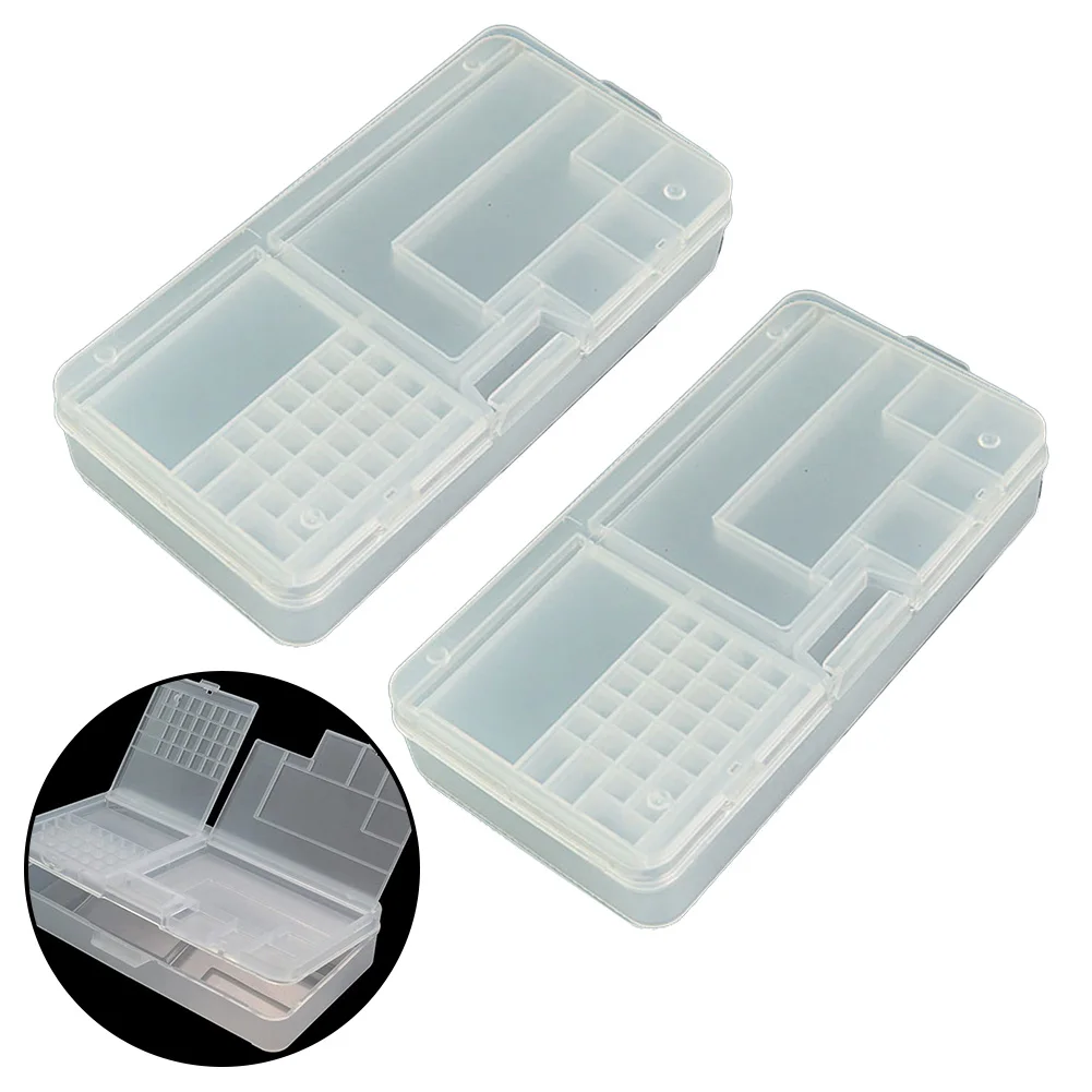Durable Tool Box Storage Box 18.3*9.3*3.7cm 2PCS Container Organizer Plastic Rectangle Screw Holder Storage Box
Durable Tool Box Storage Box 18.3*9.3*3.7cm 2PCS Container Organizer Plastic Rectangle Screw Holder Storage Box