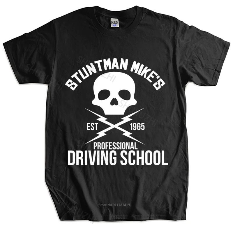 Grindhouse: Death Proof Driving School Tshirt Men 100%cotton Printing Unisex T-Shirt Fashion Short Sleeve EU Size Tops Tee
Grindhouse: Death Proof Driving School Tshirt Men 100%cotton Printing Unisex T-Shirt Fashion Short Sleeve EU Size Tops Tee