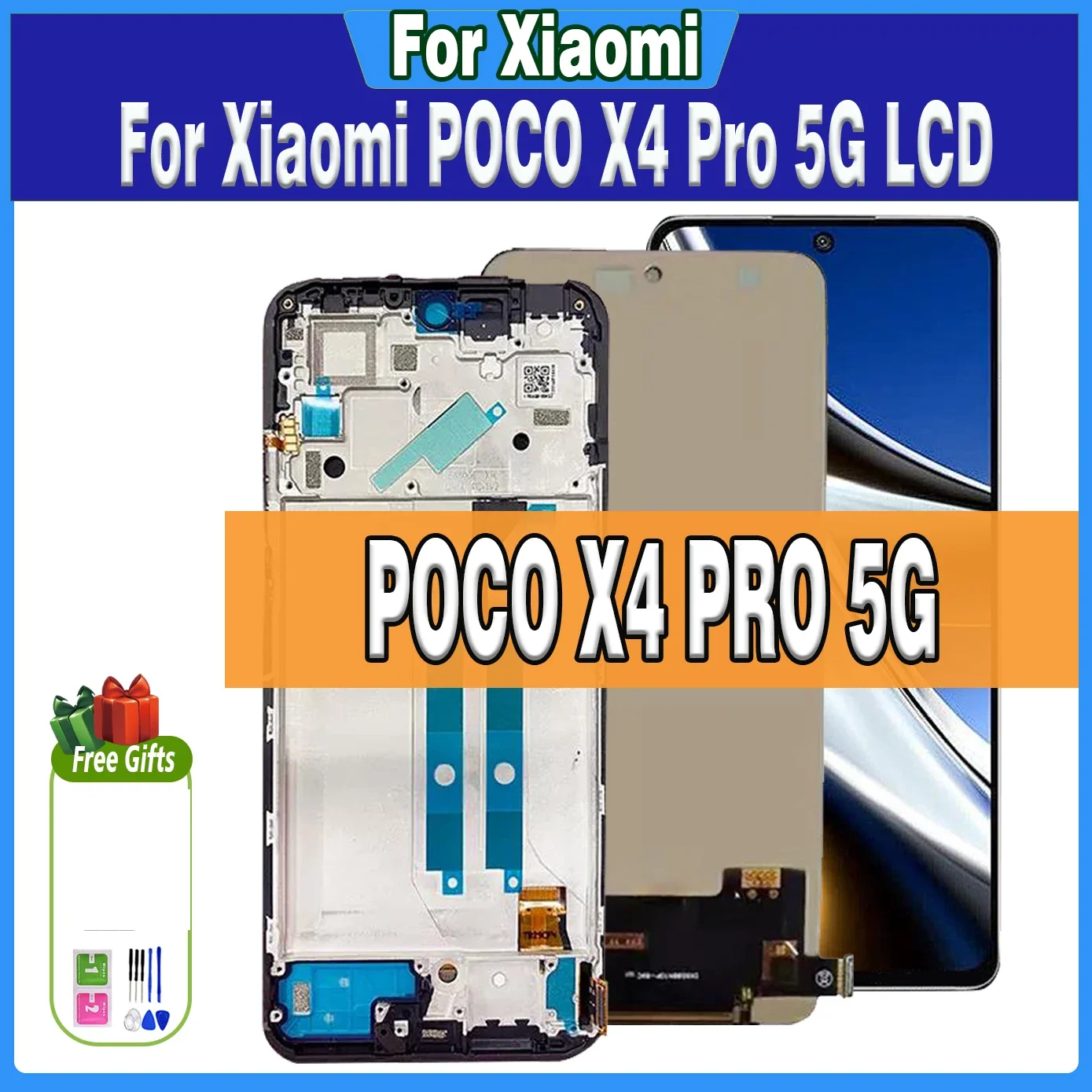 Высококачественный сенсорный ЖК-экран 6 67 дюйма для Xiaomi Poco X4 Pro 5G LCD 2201116PG сменный