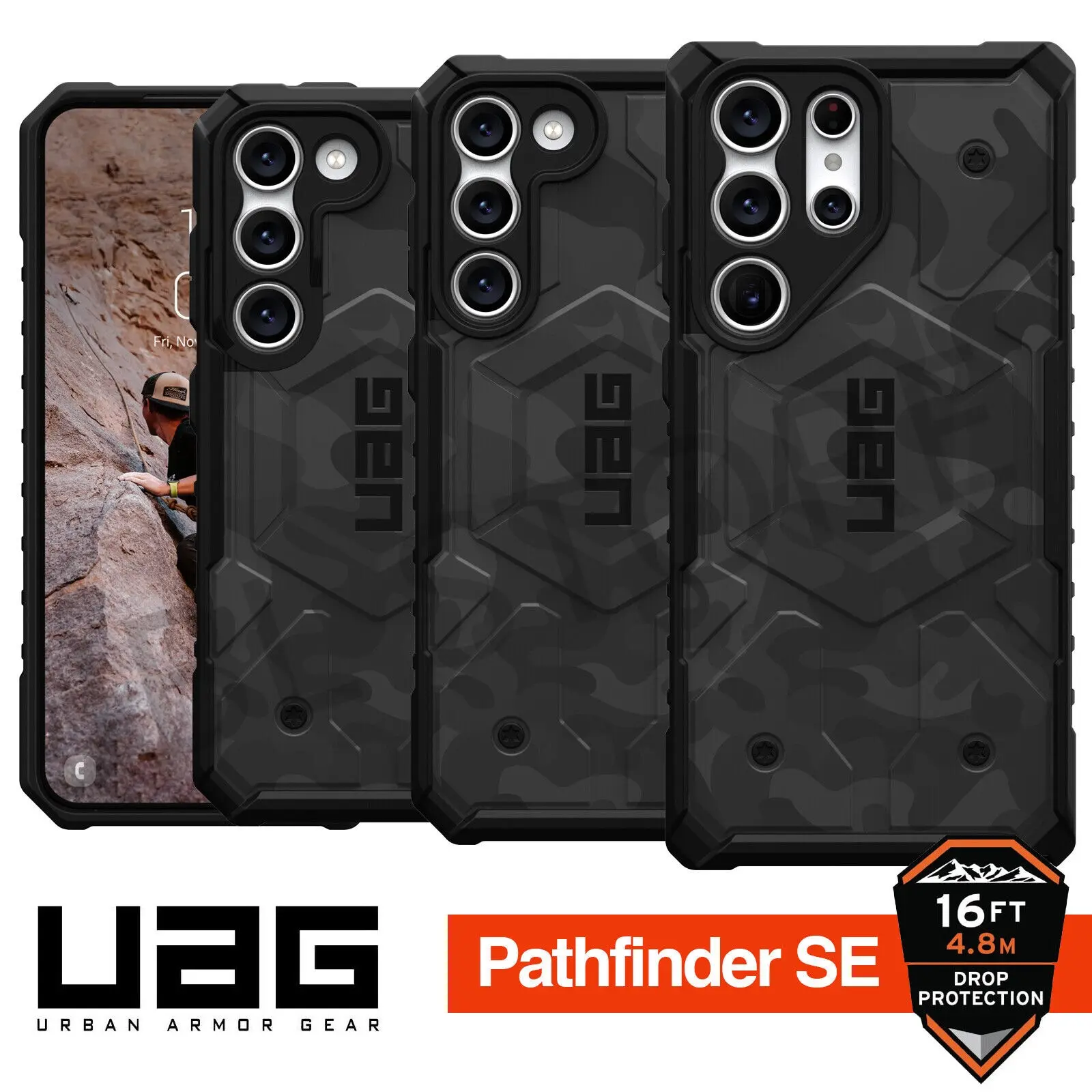

UAG Pathfinder Camo with Magsafe Case for Samsung Galaxy S23 Ultra/S23/ S23+ Original uag Rugged Heavy Duty Shockproof Cover