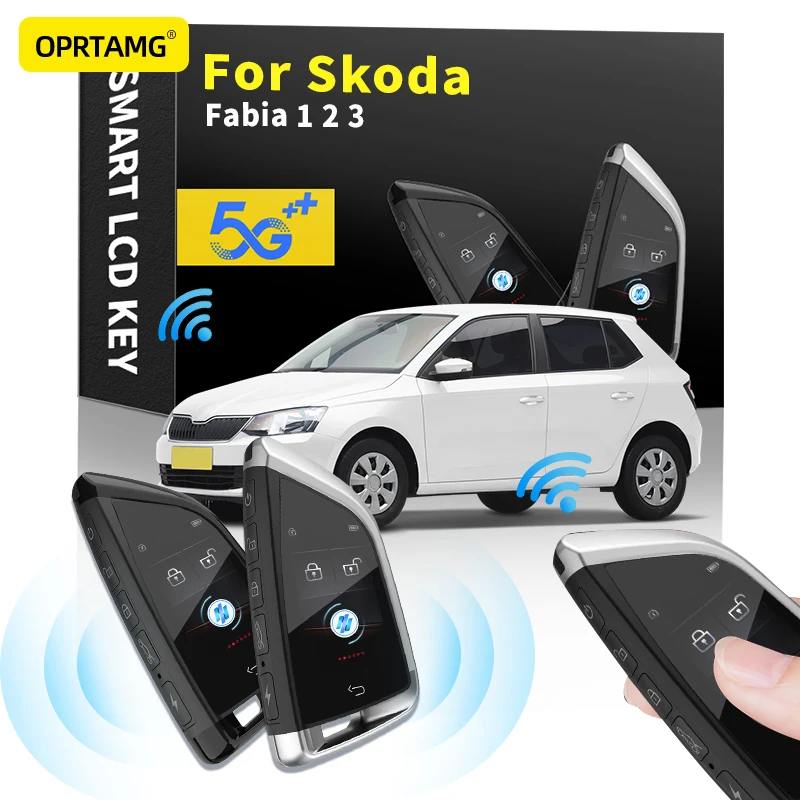 Car Smart Remote Control Key LCD Display for Keyless Smart Key For Skoda Fabia 1 2 3 2000 2001 2002-2018 2019 2020 2021 2022
Car Smart Remote Control Key LCD Display for Keyless Smart Key For Skoda Fabia 1 2 3 2000 2001 2002-2018 2019 2020 2021 2022