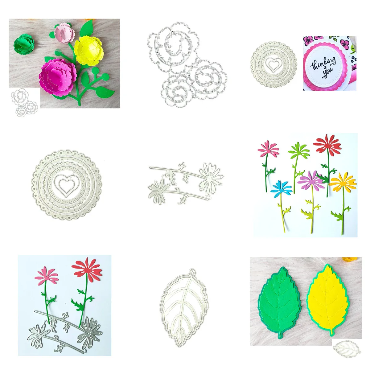 Flower Metal Cutting Dies For Scrapbooking Stencils DIY Album Cards Decoration Embossing Folder Die Cuts Mold Tools New
Flower Metal Cutting Dies For Scrapbooking Stencils DIY Album Cards Decoration Embossing Folder Die Cuts Mold Tools New