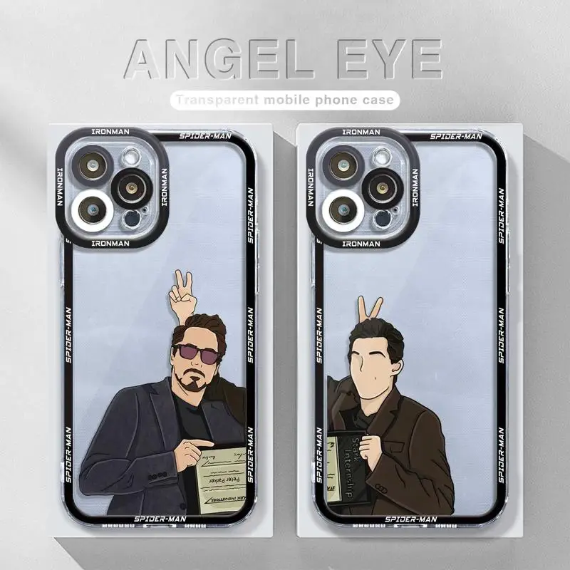 Luxury Clear Soft Phone Case For Apple iPhone 14 13 12 11 Pro Max 13 12 Mini XS Max XR X 7 8 6 6S Plus Marvel Iron Man Spiderman
Luxury Clear Soft Phone Case For Apple iPhone 14 13 12 11 Pro Max 13 12 Mini XS Max XR X 7 8 6 6S Plus Marvel Iron Man Spiderman