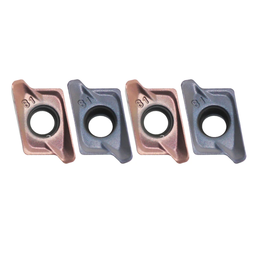 RT100308R-81 CNC lathe tools milling blade fast feed Lightning inserts high quality stainless steel milling blade Wear resistant
RT100308R-81 CNC lathe tools milling blade fast feed Lightning inserts high quality stainless steel milling blade Wear resistant