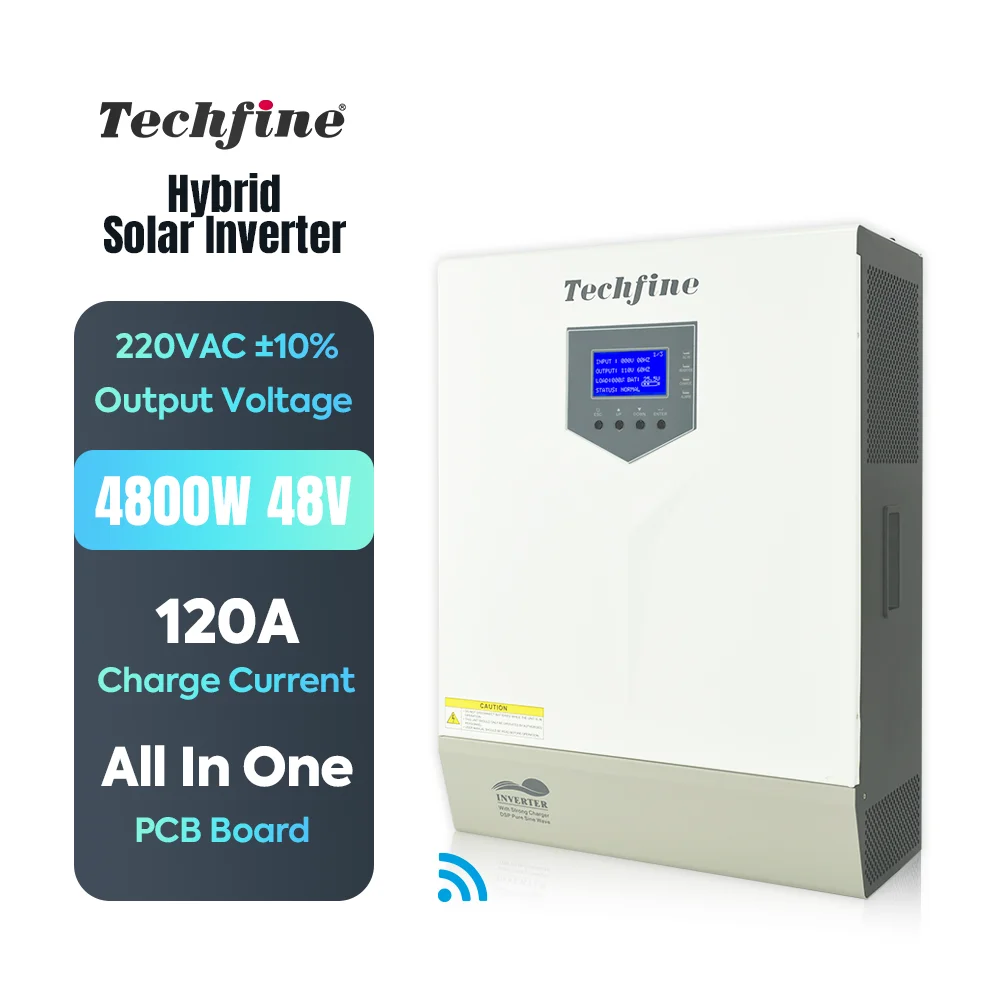 Factory Price 48V 220VAC 6000VA 4800W Optional MPPT Pure Sine Wave Solar Power Hybrid Inverter 
Factory Price 48V 220VAC 6000VA 4800W Optional MPPT Pure Sine Wave Solar Power Hybrid Inverter
