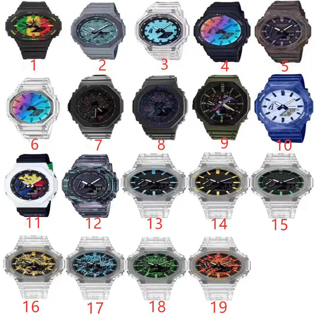 Sports Quartz Digital Men's 2100 Watch Removable Assembly Waterproof LED Automatic Hand Lifting Light Oak Series
Sports Quartz Digital Men's 2100 Watch Removable Assembly Waterproof LED Automatic Hand Lifting Light Oak Series
