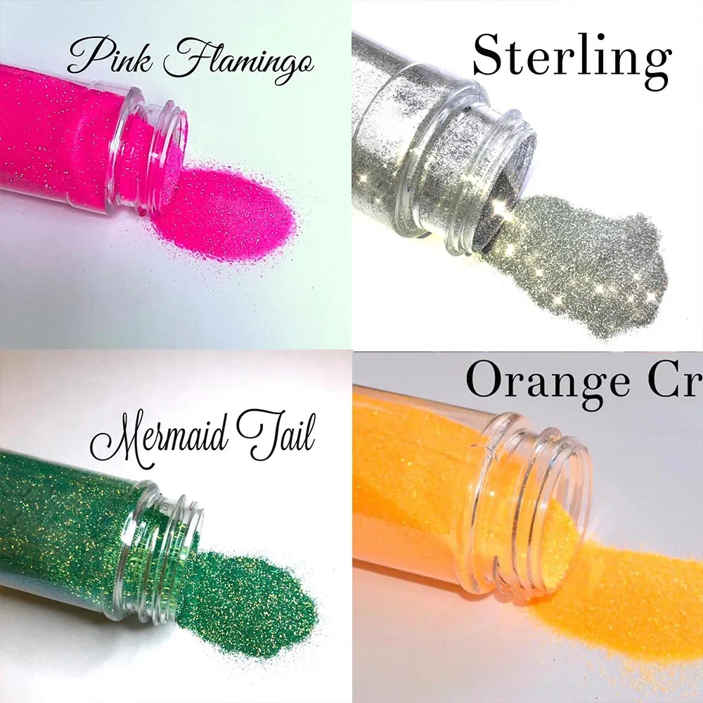 Super Shiny Holographic Nail Art Glitter Dust Ultra-thin Fairy Sparkly Powder Colorful 0.2mm Pigment Manicure Decor DS-24
Super Shiny Holographic Nail Art Glitter Dust Ultra-thin Fairy Sparkly Powder Colorful 0.2mm Pigment Manicure Decor DS-24