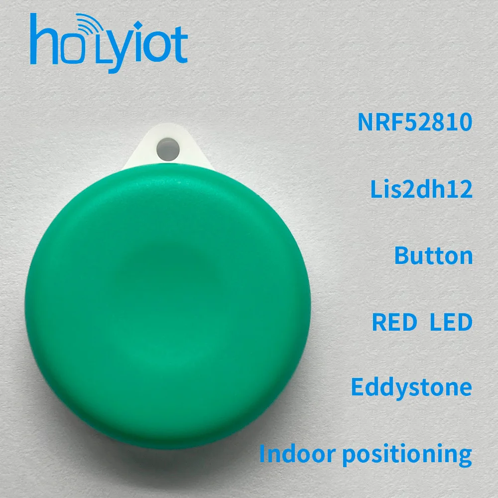 

Holyiot nRF52810 beacon tag with accelerometer sensor BLE 5.0 Bluetooth Low Power Consumption Module eddystone ibeacon