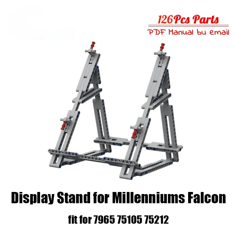 The Display Stand for Millennium 75105-Falcon Vertical MOC Building Blocks Bricks Compatible for 05007 Ultimate Collectors Model
The Display Stand for Millennium 75105-Falcon Vertical MOC Building Blocks Bricks Compatible for 05007 Ultimate Collectors Model