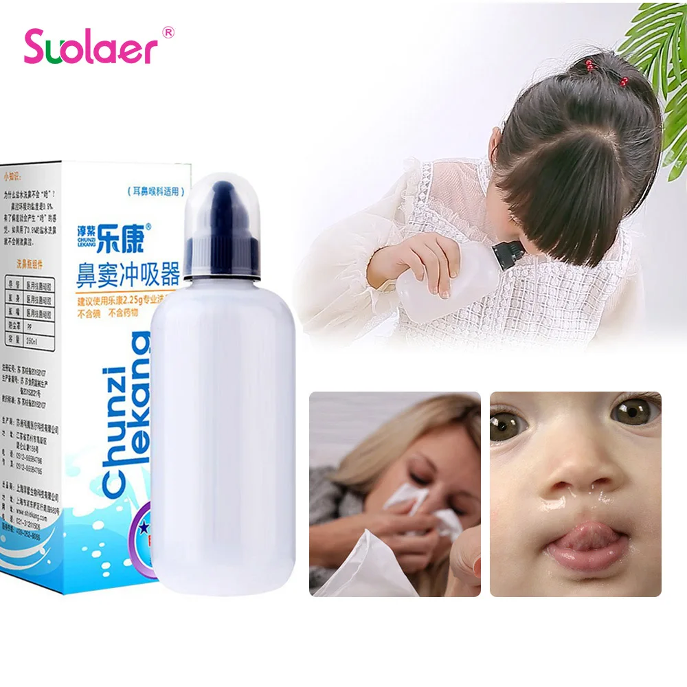 

Medical Nasal Irrigator Nose Washer Allergic Rhinitis Sinusitis Neti Pot Sinus Rinse Nasal Cleaner Nose Shower Sinus Clean Tools
