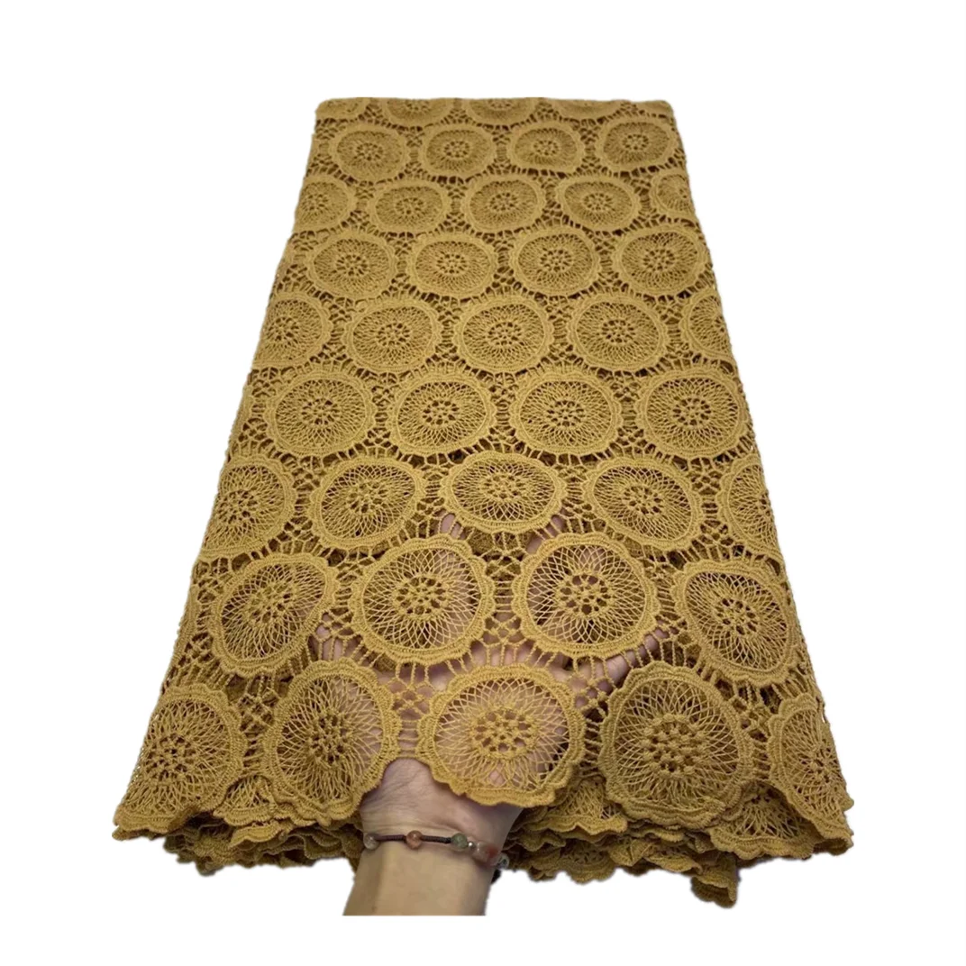 Pure Color African Guipure Cord Lace Fabric for Gown Milk Silk Lace Fabric 5 Yards for Wedding Dress Sewing WJYG21
Pure Color African Guipure Cord Lace Fabric for Gown Milk Silk Lace Fabric 5 Yards for Wedding Dress Sewing WJYG21