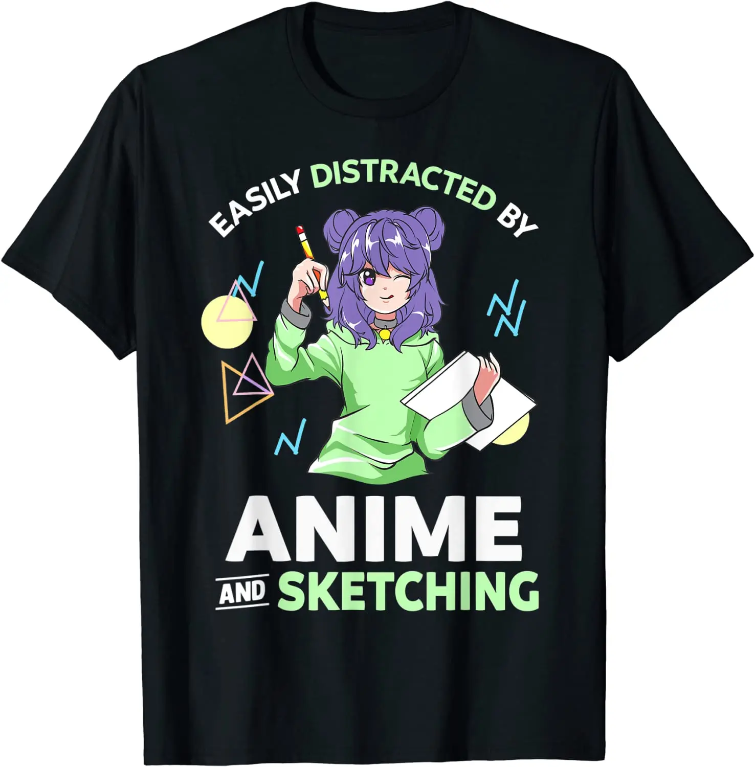 Easily Distracted By Anime and Sketching Anime Teen Girl T-Shirt
Easily Distracted By Anime and Sketching Anime Teen Girl T-Shirt