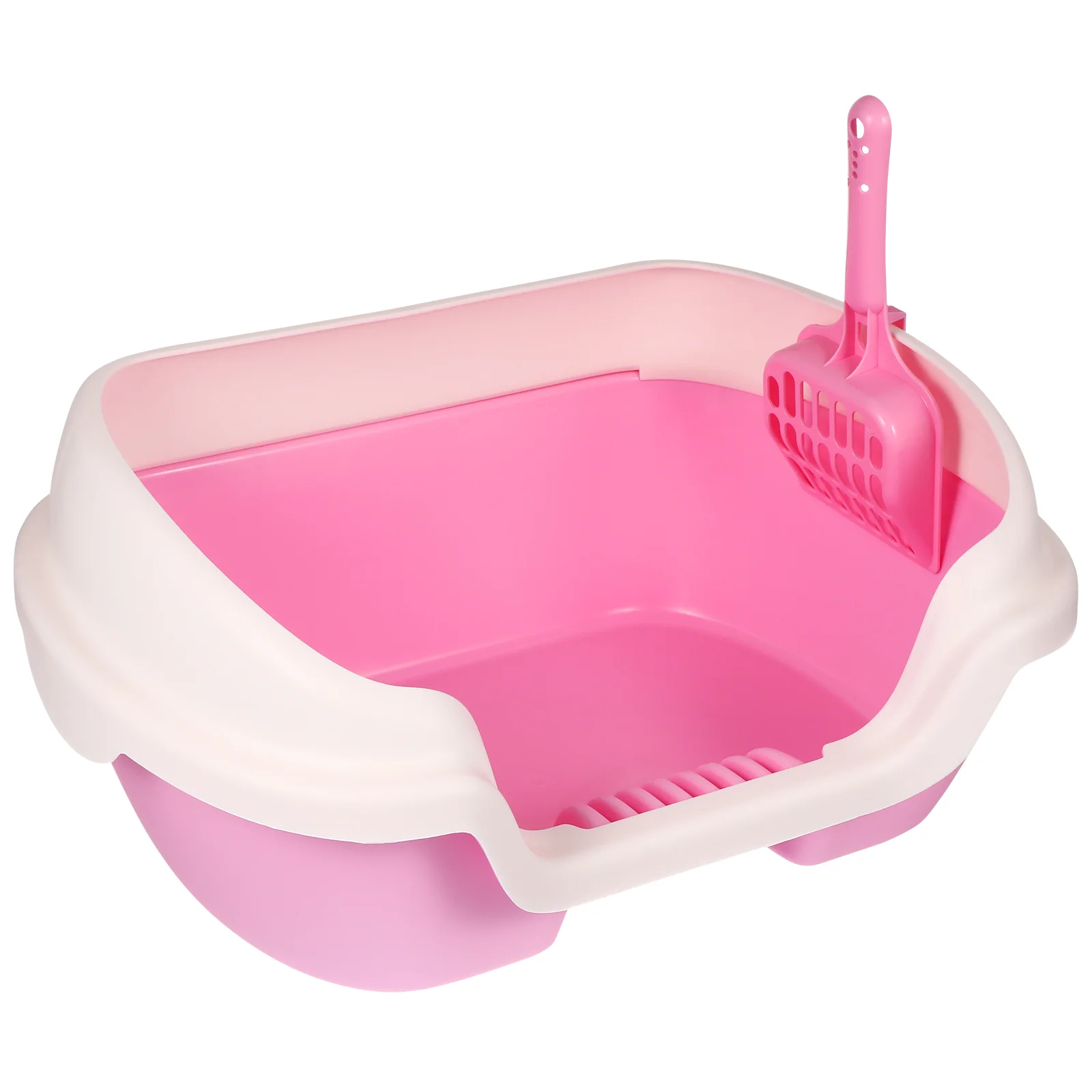 Cat Litter Box, Open Cat Litter Box with Litter Scoop Cat Litter Toilet Cat Supplies for Training Cats to Clean Hygiene
Cat Litter Box, Open Cat Litter Box with Litter Scoop Cat Litter Toilet Cat Supplies for Training Cats to Clean Hygiene