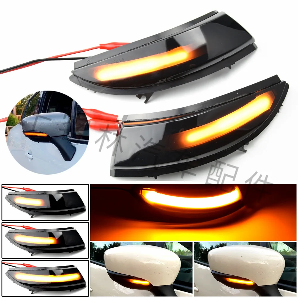 For Renault Captur Kaptur 13-16 Clio IV 13-18 Rear View Mirror Flowing Water Turn Signal
For Renault Captur Kaptur 13-16 Clio IV 13-18 Rear View Mirror Flowing Water Turn Signal