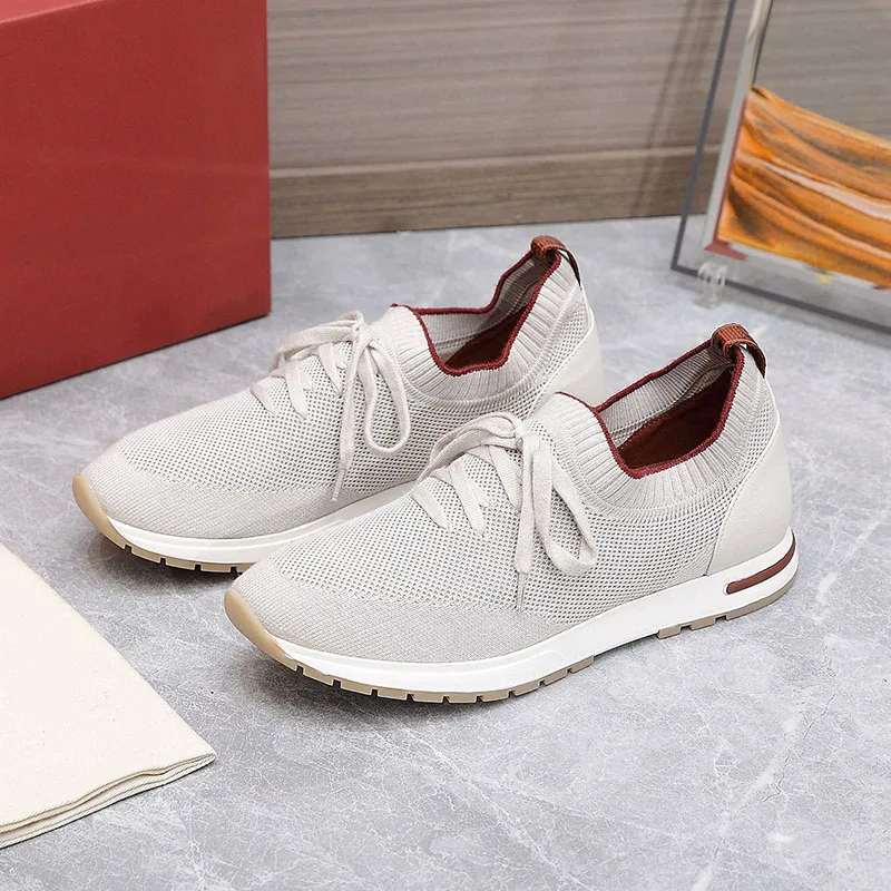 2022 Spring Summer Unisex Sneakers Knitted Wool Design Light And Comfortable Casual Shoes Classic Flat Sterrt Wear Single Shoes
2022 Spring Summer Unisex Sneakers Knitted Wool Design Light And Comfortable Casual Shoes Classic Flat Sterrt Wear Single Shoes