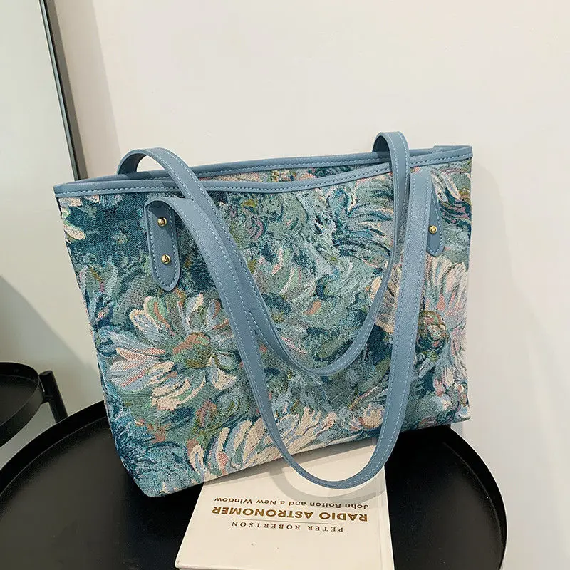 High-quality large-capacity tote bag women's canvas hand-held shoulder bag clutch purse hand bags for women
High-quality large-capacity tote bag women's canvas hand-held shoulder bag clutch purse hand bags for women