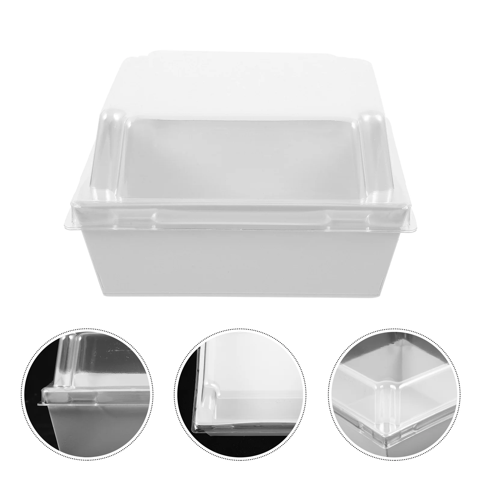 50Pcs Cake Box Muffin Containers Food Packing Box Sandwich Paper Bread Box for Sandwich
50Pcs Cake Box Muffin Containers Food Packing Box Sandwich Paper Bread Box for Sandwich