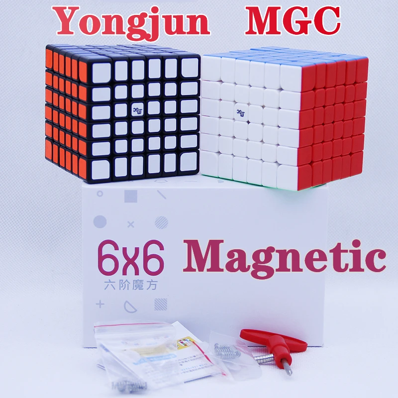 YongJun MGC 6 6x6 Magnetic Magic Cubo Speed Antistress Puzzle 6x6x6 YJ MGC Competitive Magic MGC6 Cube for Children Adults Gifts
YongJun MGC 6 6x6 Magnetic Magic Cubo Speed Antistress Puzzle 6x6x6 YJ MGC Competitive Magic MGC6 Cube for Children Adults Gifts