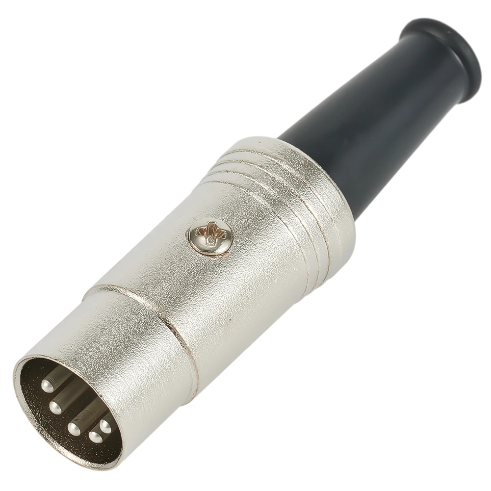 5 Pin DIN Midi Connector Cable Lead Audio Adapter Male Inline Plug 60 X 16mm Dia Silver Plated Contacts Instrument Accessories
5 Pin DIN Midi Connector Cable Lead Audio Adapter Male Inline Plug 60 X 16mm Dia Silver Plated Contacts Instrument Accessories
