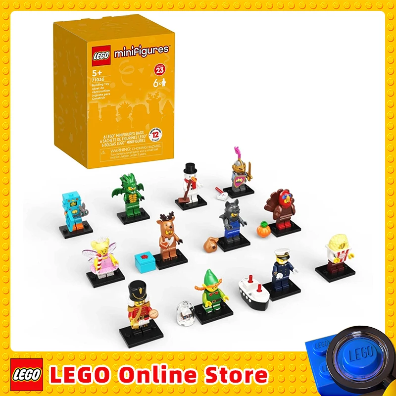 Конструктор LEGO и мини-фигурки серии 23, 6 шт. в коробке, 71036, коллекционный набор строительных игрушек, подарок для детей (6 шт. в упаковке, пакет...
Конструктор LEGO и мини-фигурки серии 23, 6 шт. в коробке, 71036, коллекционный набор строительных игрушек, подарок для детей (6 шт. в упаковке, пакет...