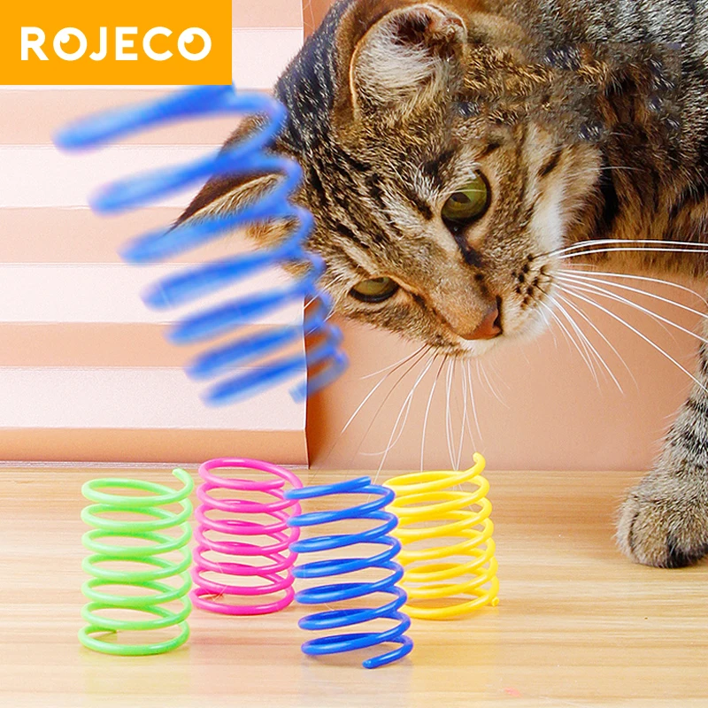 ROJECO игрушка для кошек красочные весенние игрушки для кошек забавная игрушка для домашних животных гибкие интерактивные пружины спиральные...
ROJECO игрушка для кошек красочные весенние игрушки для кошек забавная игрушка для домашних животных гибкие интерактивные пружины спиральные...