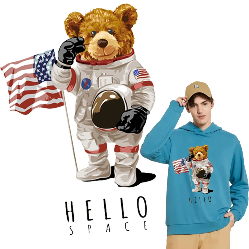 iron on transfers for clothes heat iron-on transfer parches for clothes hoodie USA Space astronaut thermo stickers on clothes
iron on transfers for clothes heat iron-on transfer parches for clothes hoodie USA Space astronaut thermo stickers on clothes