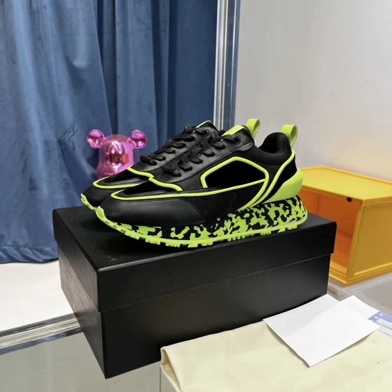 Luxury Bal Brand Male sneakers 2023 Spring Korean Fashion Women Shoes Harajuku Fluorescent Green Patchwork Sports Men's Shoes
Luxury Bal Brand Male sneakers 2023 Spring Korean Fashion Women Shoes Harajuku Fluorescent Green Patchwork Sports Men's Shoes