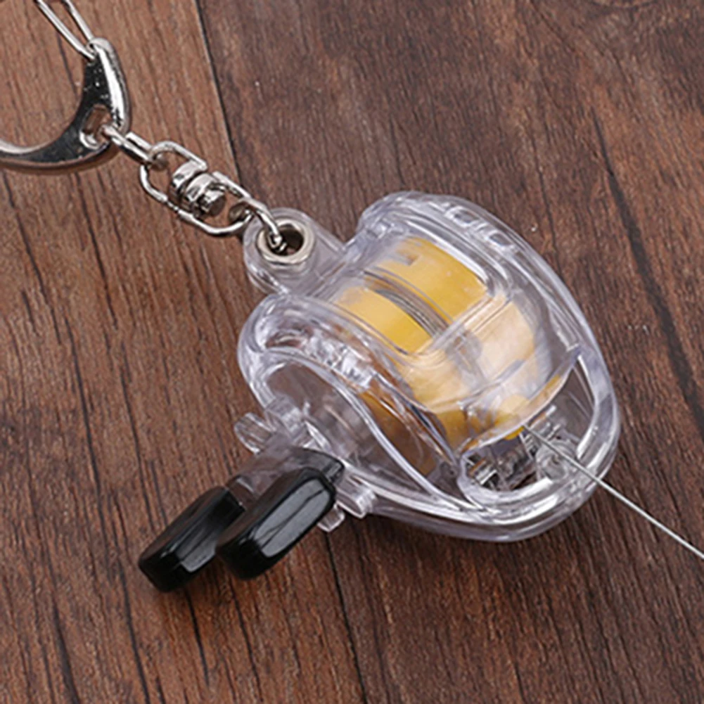 Quick Buckle Key Chain Plastic+steel Wire Portable 5x5.5cm Clear Fishing Parts Fishing Tackle Fly Fishing Reel
Quick Buckle Key Chain Plastic+steel Wire Portable 5x5.5cm Clear Fishing Parts Fishing Tackle Fly Fishing Reel